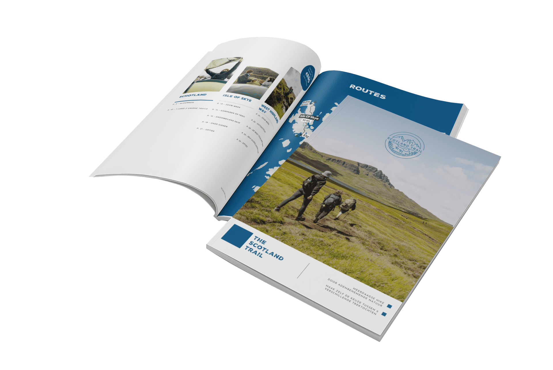 Randonnée Écosse, Île de Skye, West Highland Way, magazine
